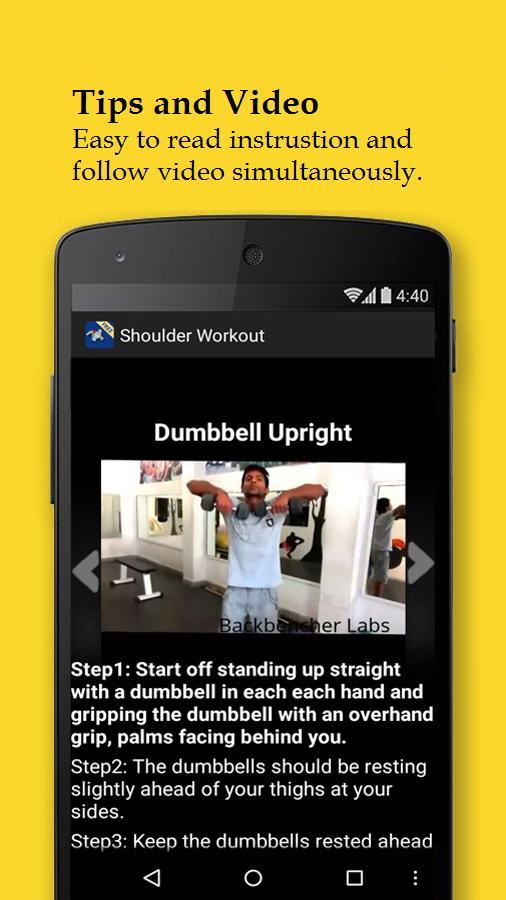 Men's Shoulder Workout