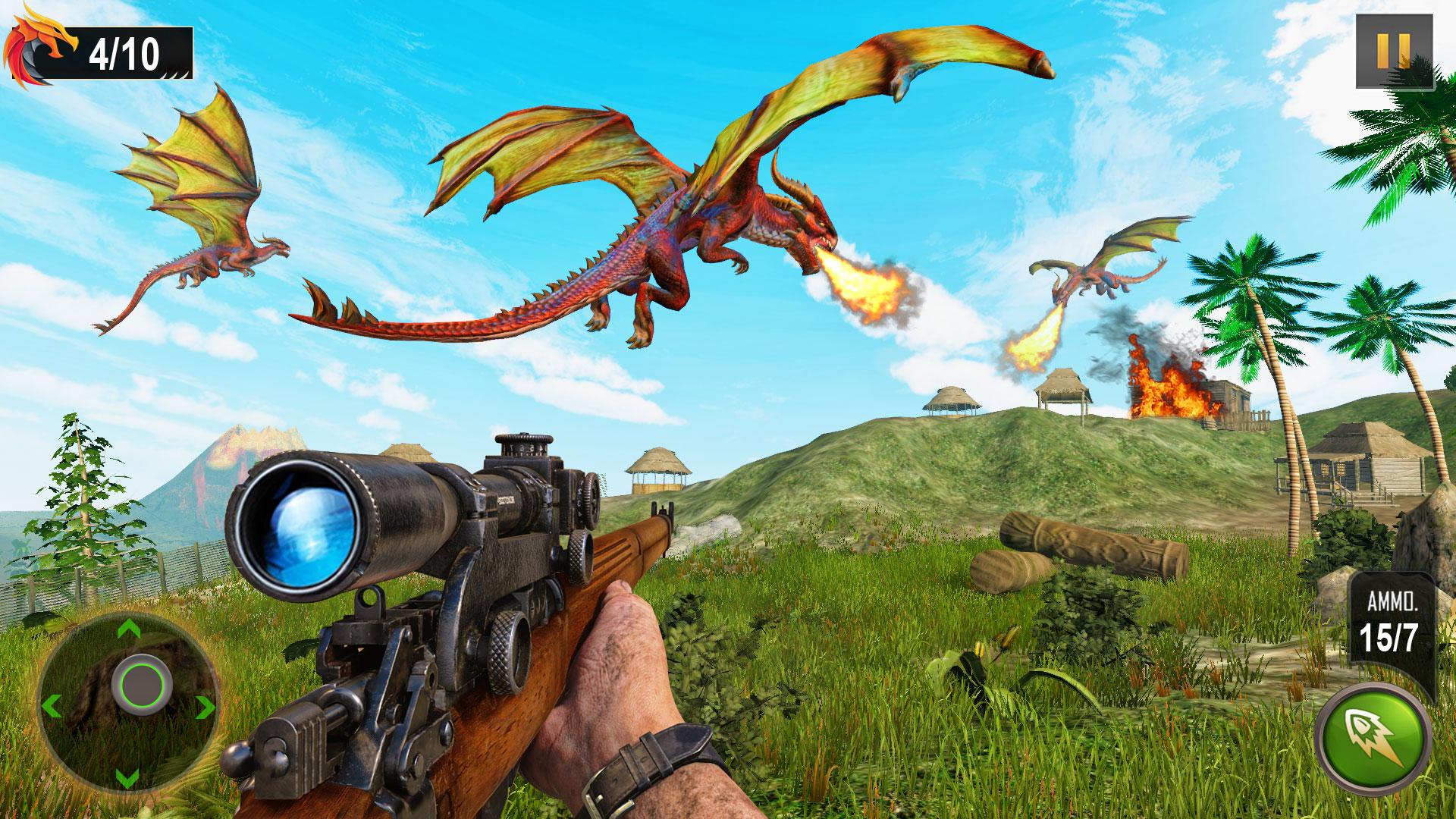 Flying Dragon Hunting Simulator Games