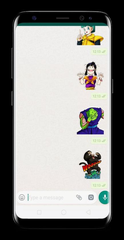 Saiyan Goku Sticker Whatsapp