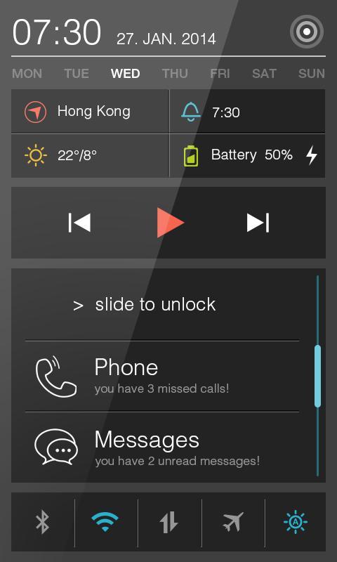Top Black GO Locker Theme