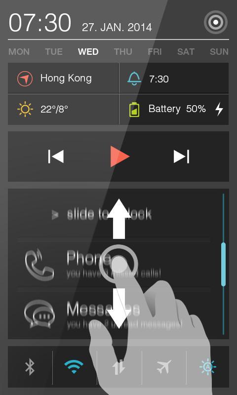 Top Black GO Locker Theme
