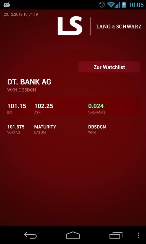 LANG & SCHWARZ TradeCenter