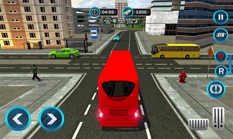 Coach Bus Driving Sim 3D