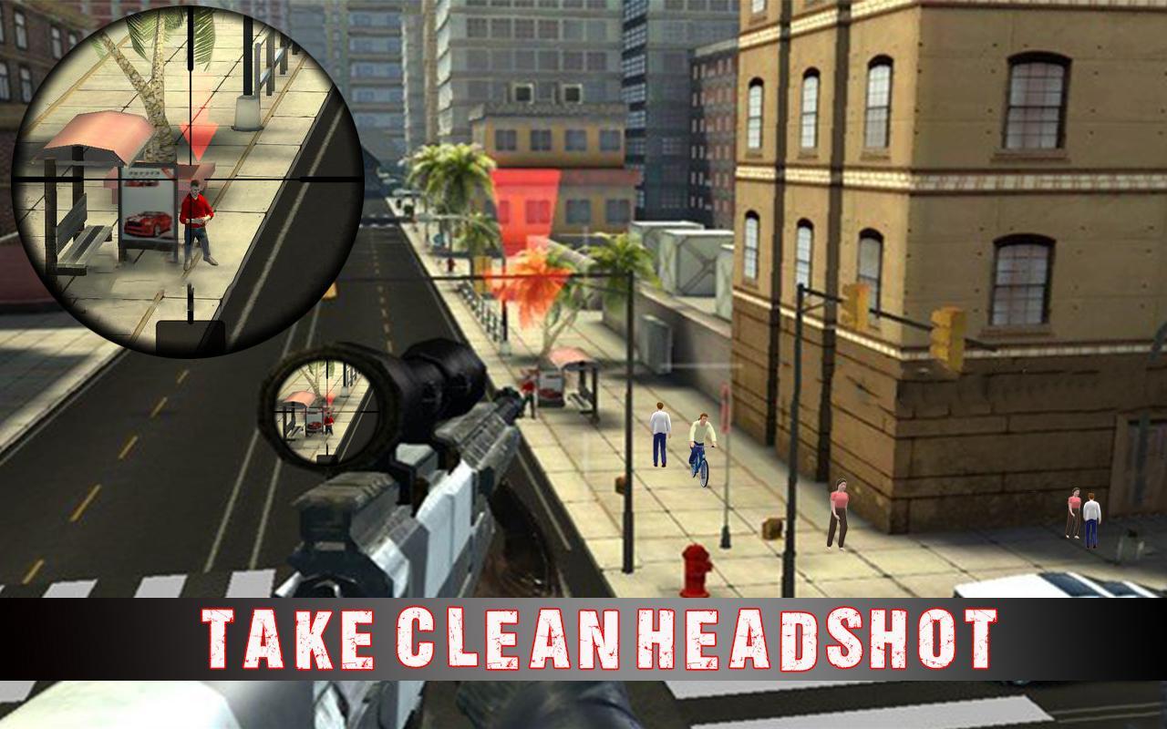 Modern City Sniper Assassin Fierce Shooting game