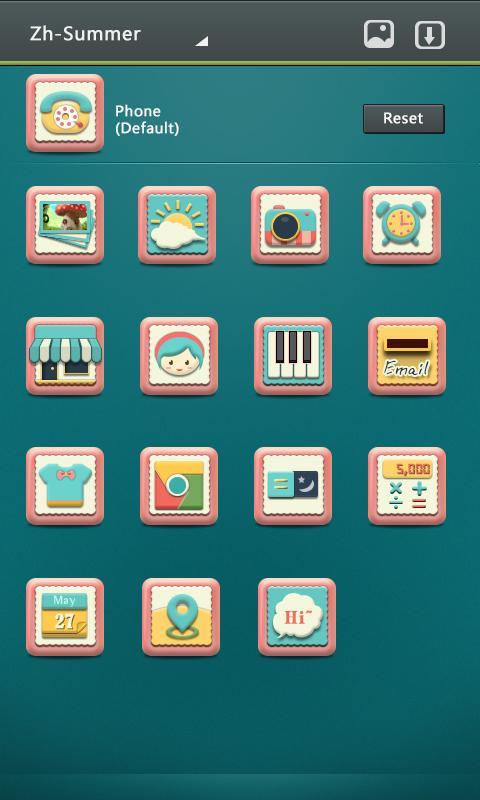 Summer GO Launcher Theme