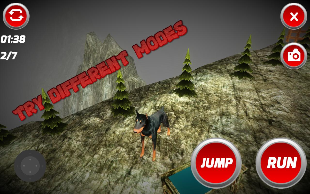 3D Doberman Simulation