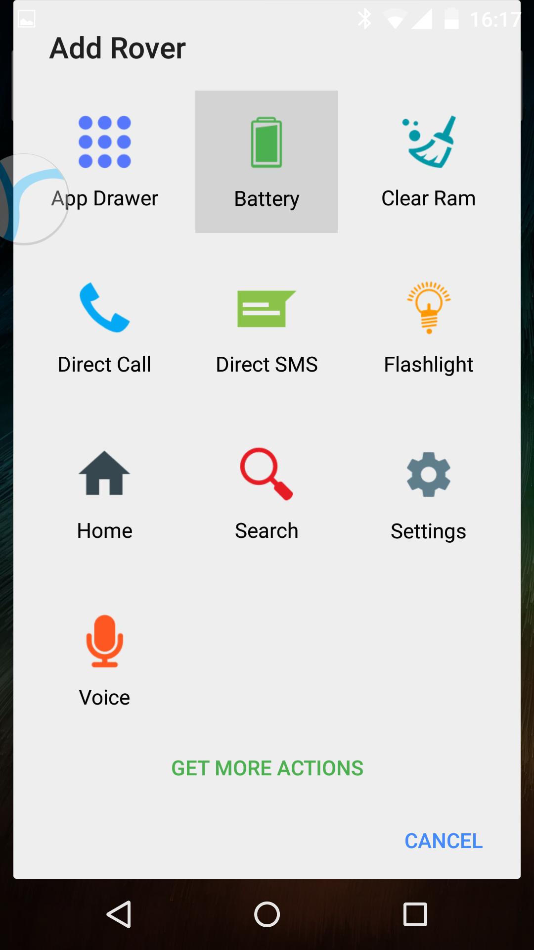 Battery Rovers Action