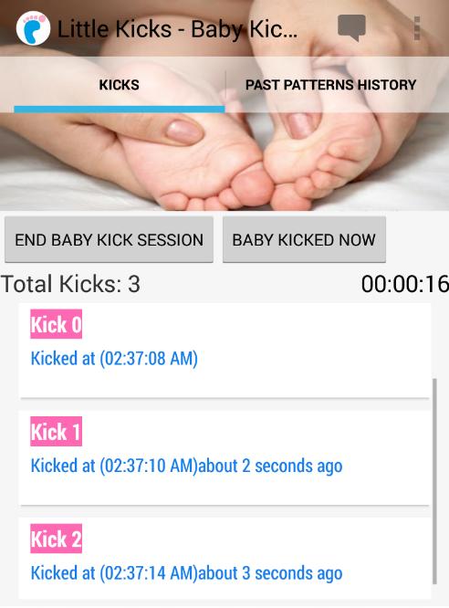 Little Kicks-Baby Kick Counter