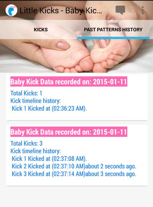 Little Kicks-Baby Kick Counter