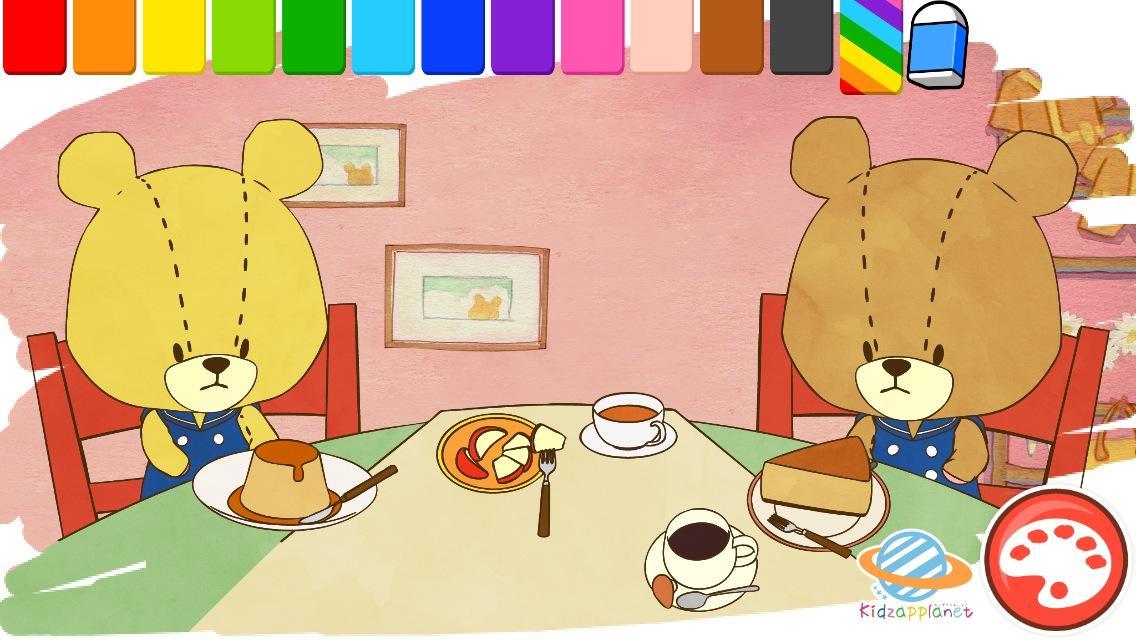 TINY TWIN BEARS' Paint Book