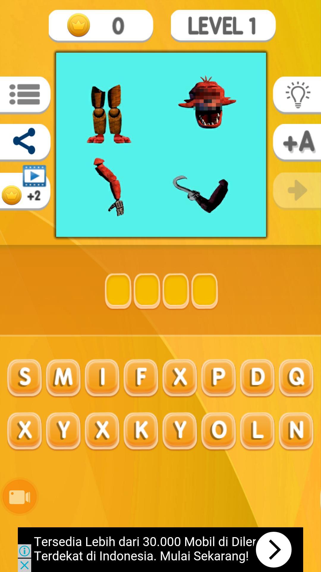 Picture Quiz for FNAF