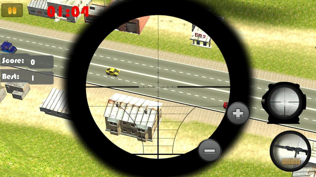 Sniper Road Traffic Shooter 3D