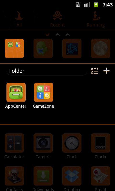GO Launcher EX Theme Halloween