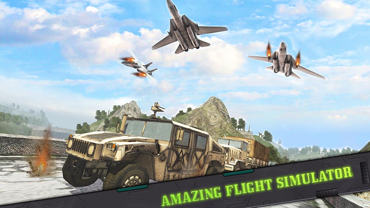 Army Convoy Air Combat Mission