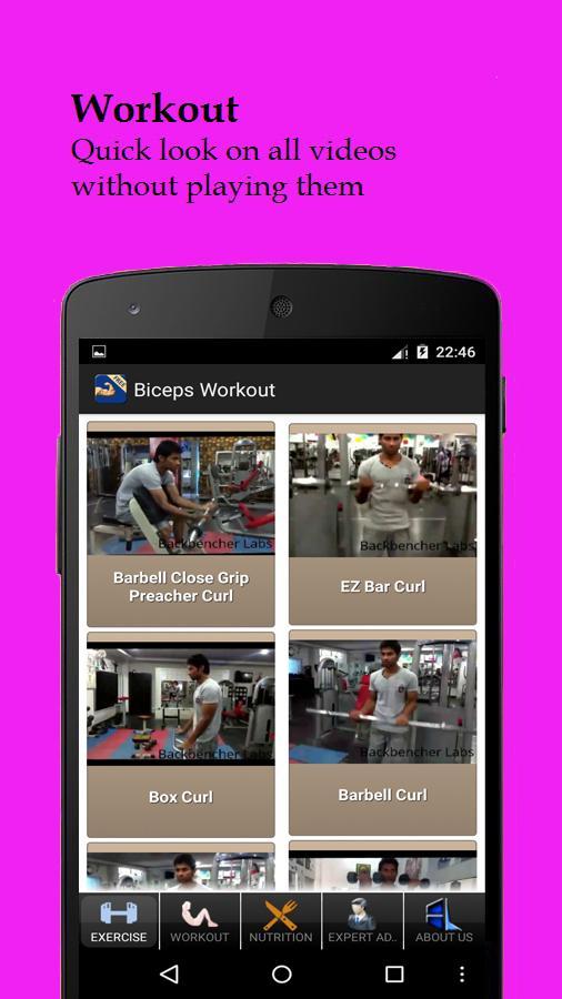 Men's Biceps Workout