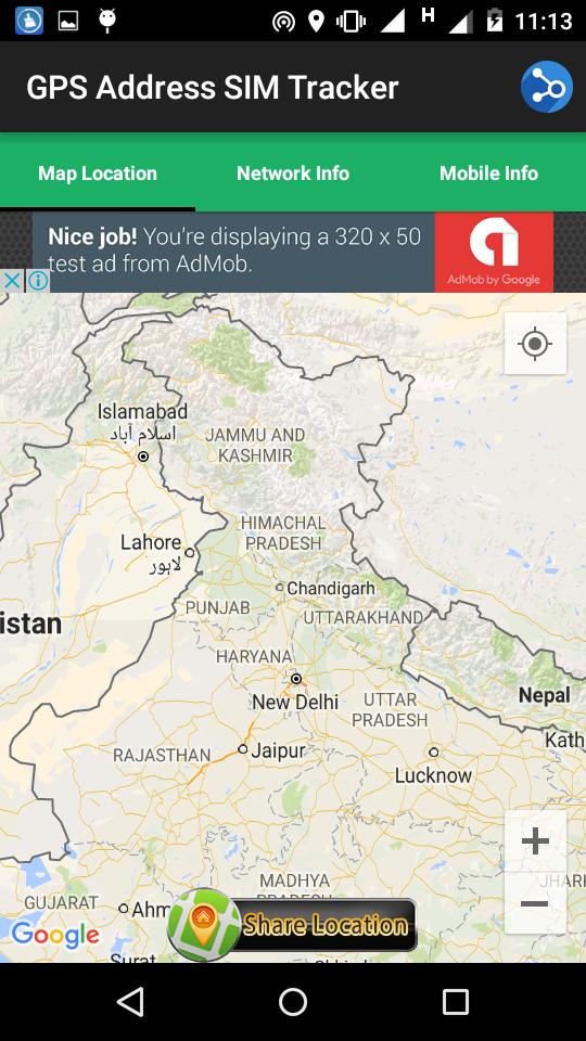 GPS Address Sim Tracker