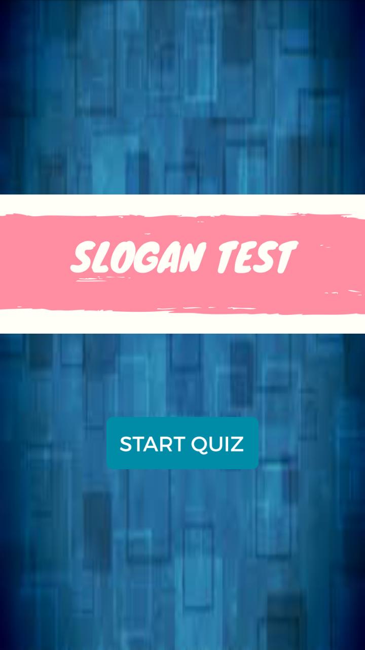 Check your slogan knowledge
