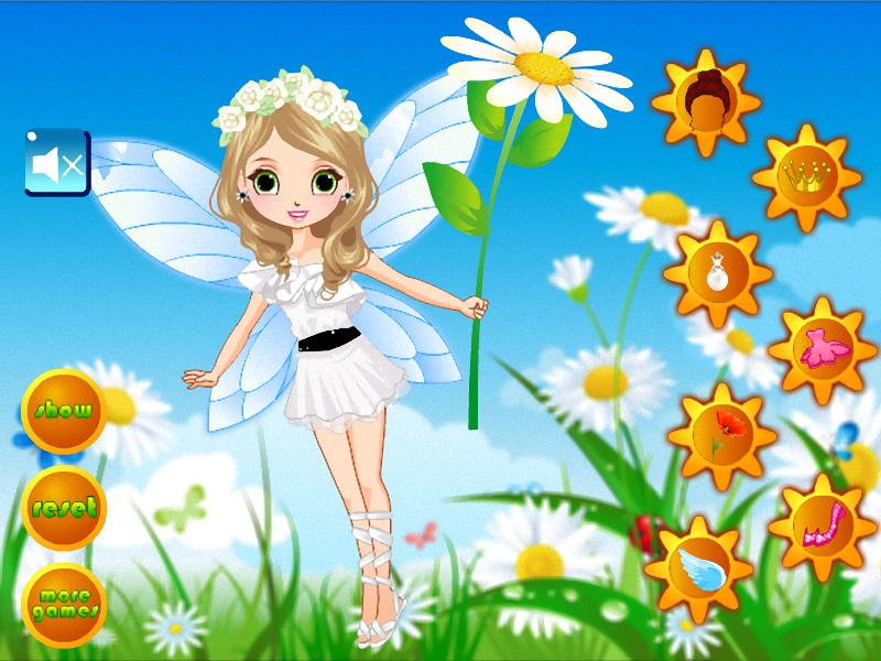 Beautiful Fairy DressUp