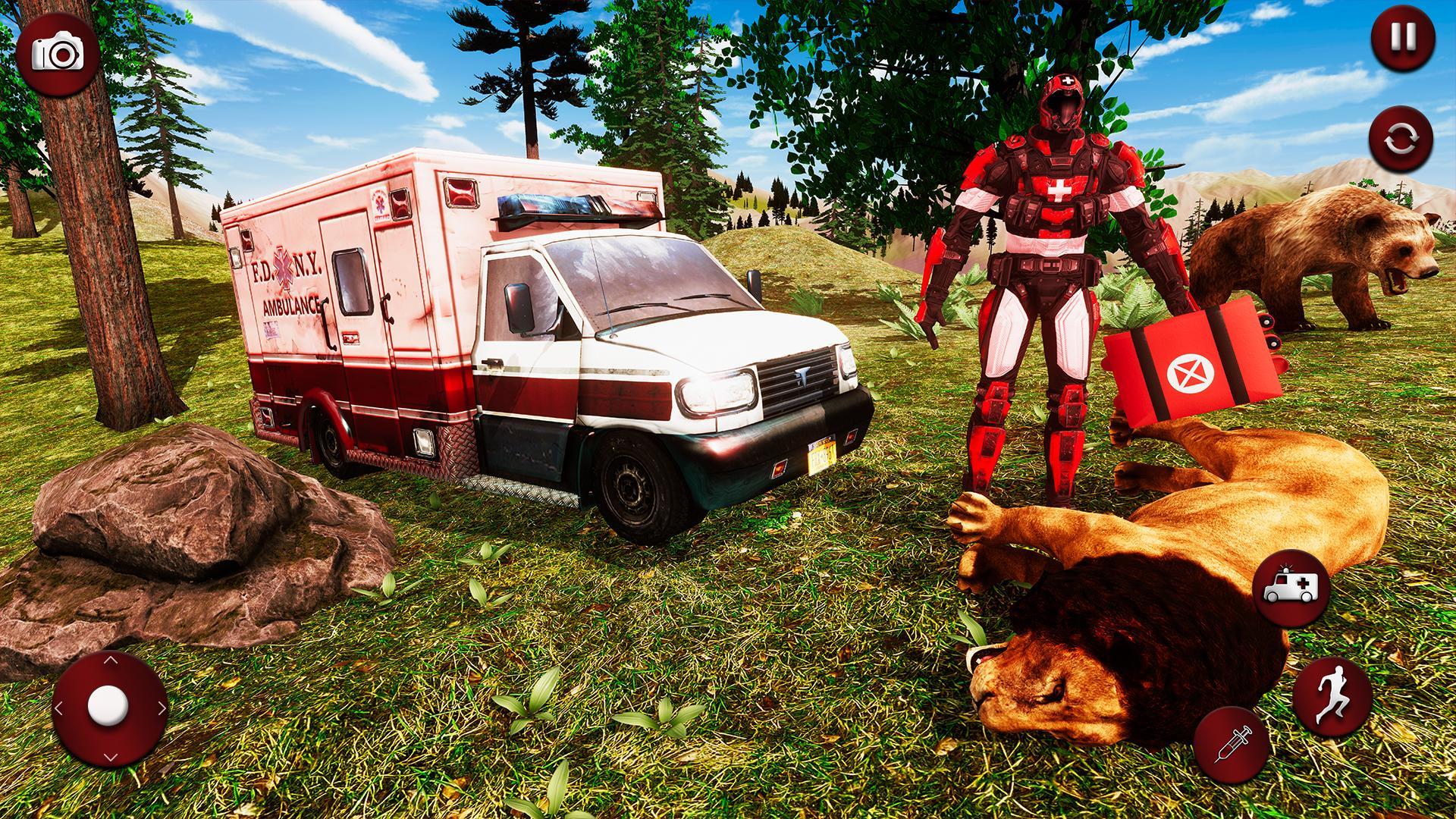 Doctor Robot Animals Rescue Ga