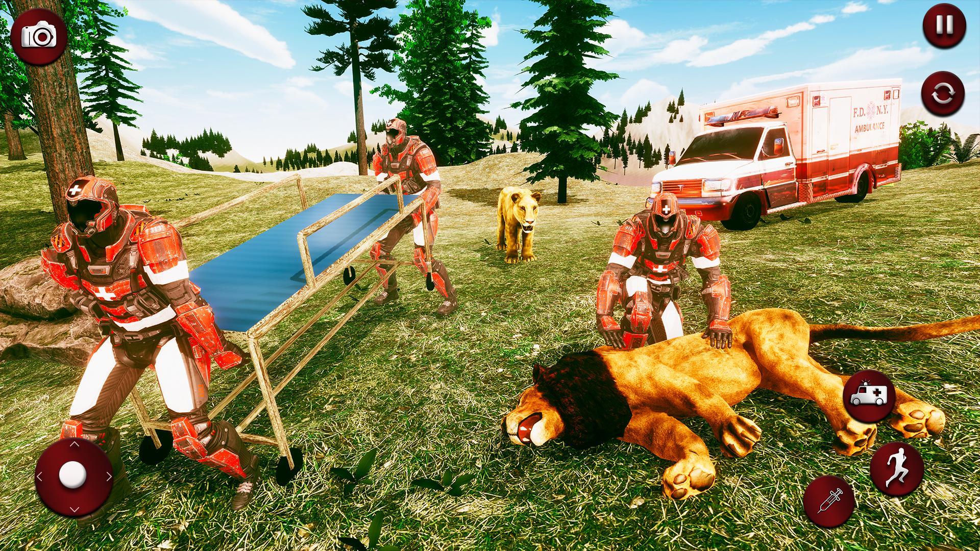 Doctor Robot Animals Rescue Ga