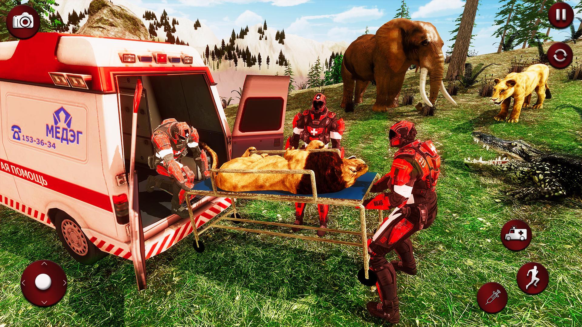 Doctor Robot Animals Rescue Ga