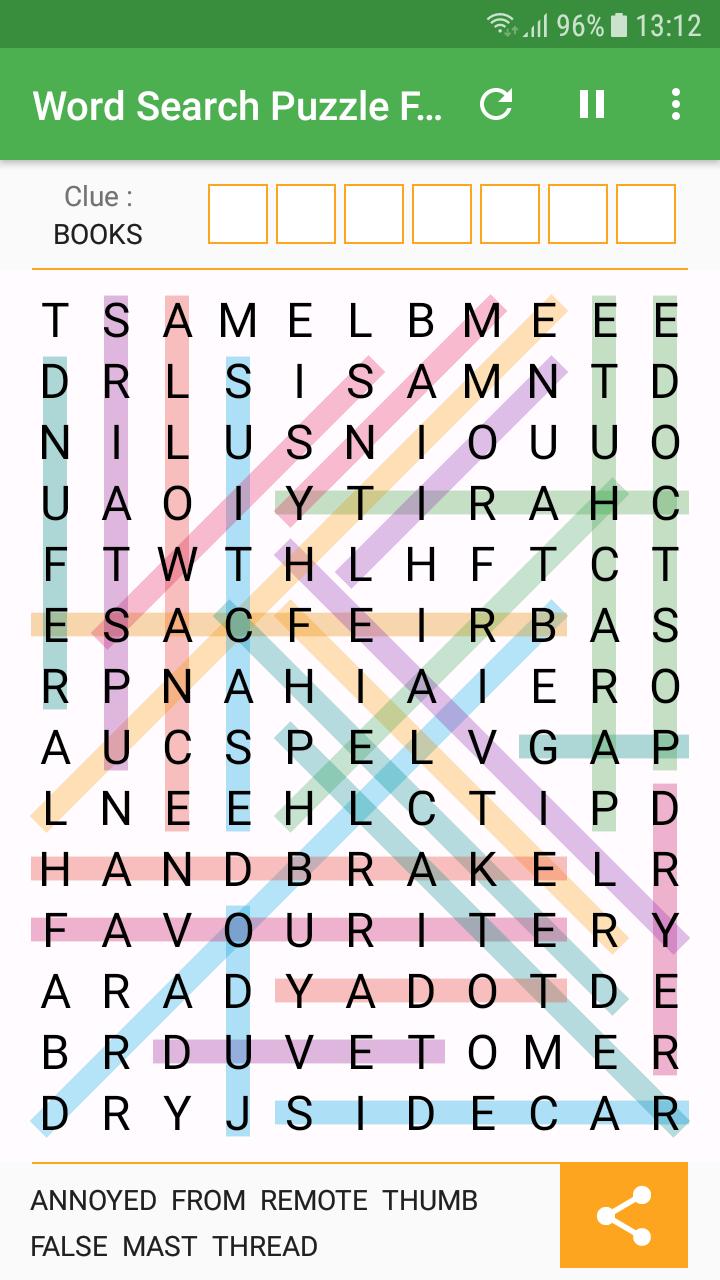 Word Search Puzzle Free 3