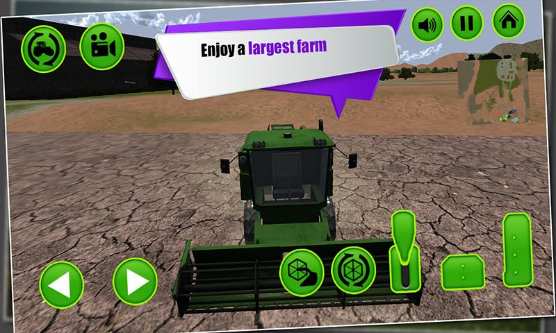 Farm Harvest Tractor Simulator