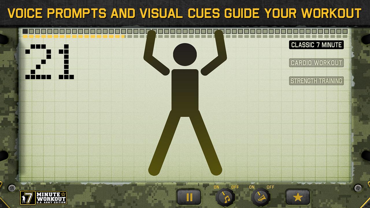 7 Minute Workout - ARMY FREE