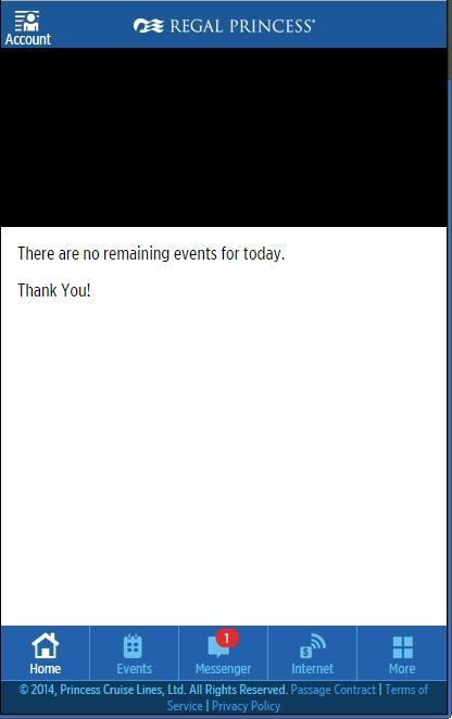 Princess Cruises Messenger