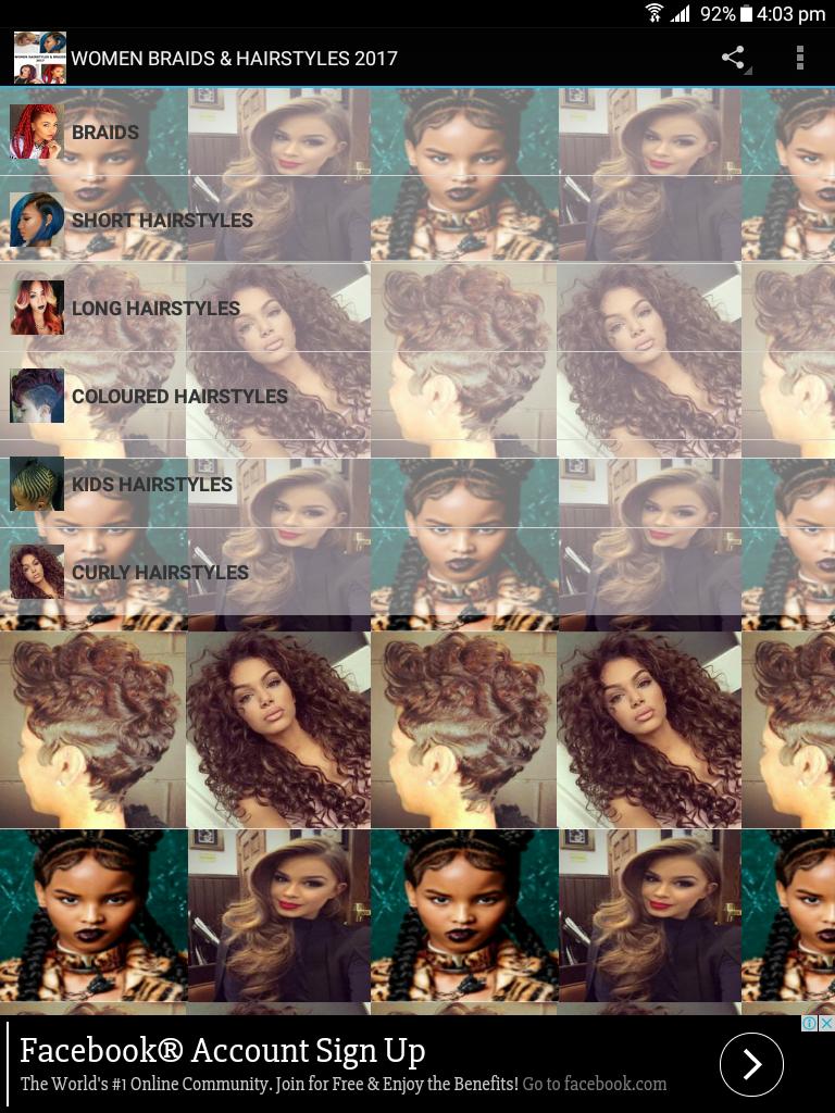 WOMEN BRAIDS & HAIRSTYLES 2019