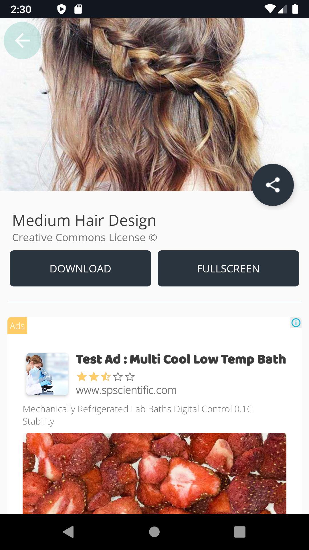Medium Hair Design