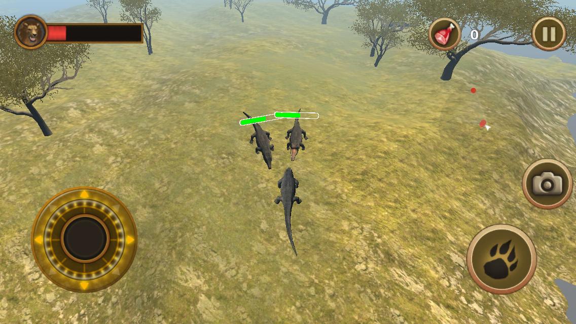 Crocodile Chase Simulator