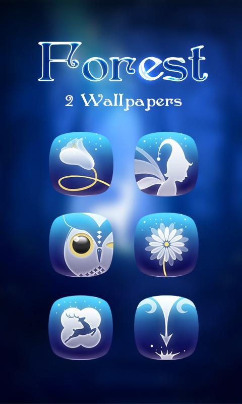 Forest GO Launcher Theme