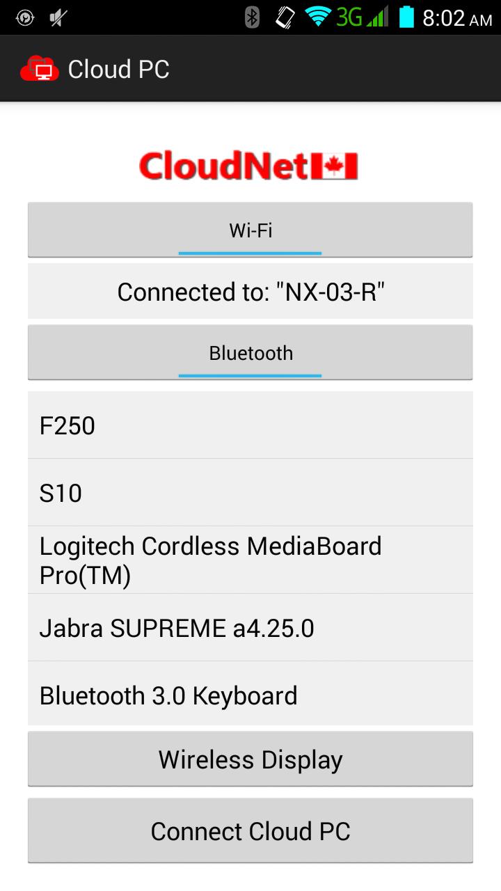 CloudNet Canada Cloud PC