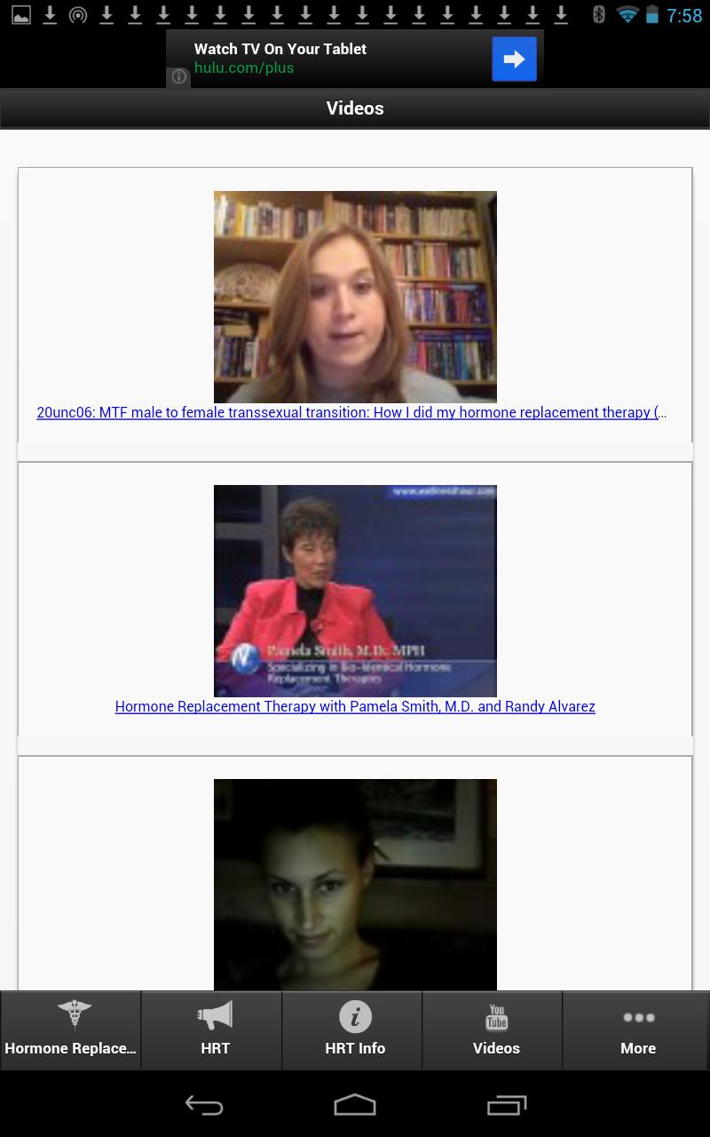 Hormone Replacement Therapy