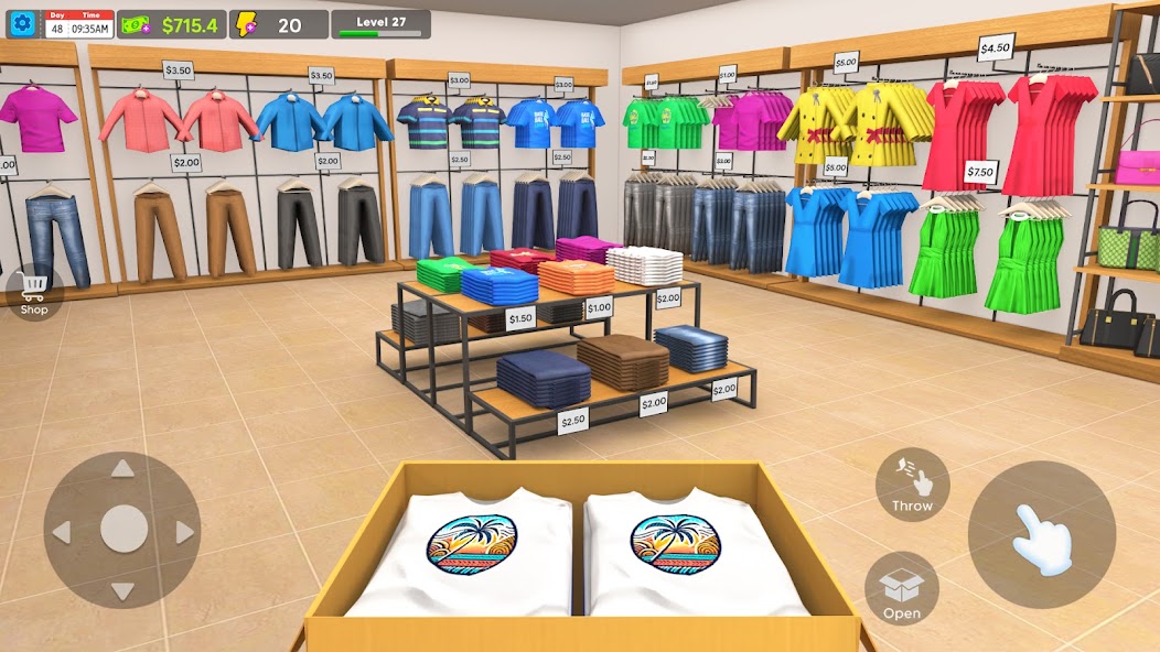 Clothing Shop - Simulator Game