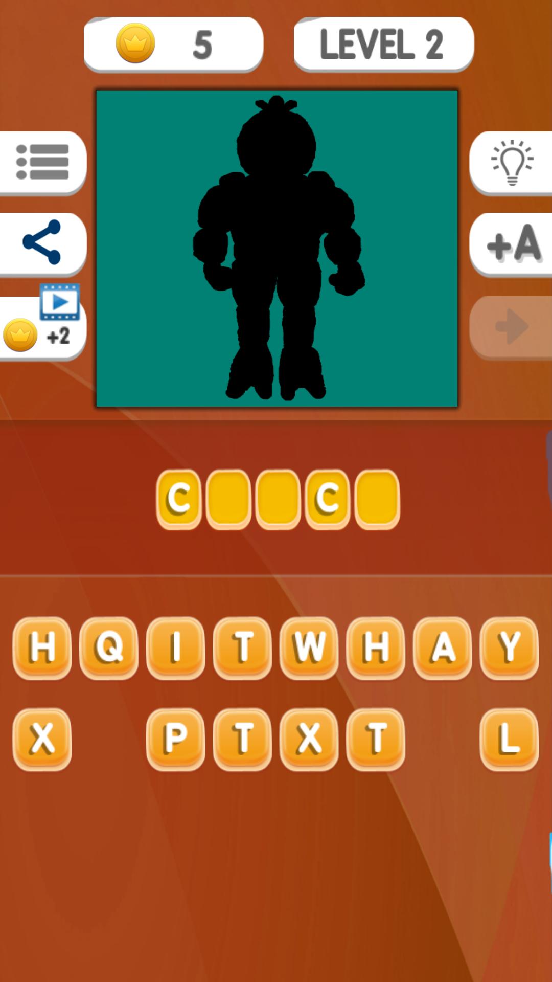 Shadow Quiz for FNAF