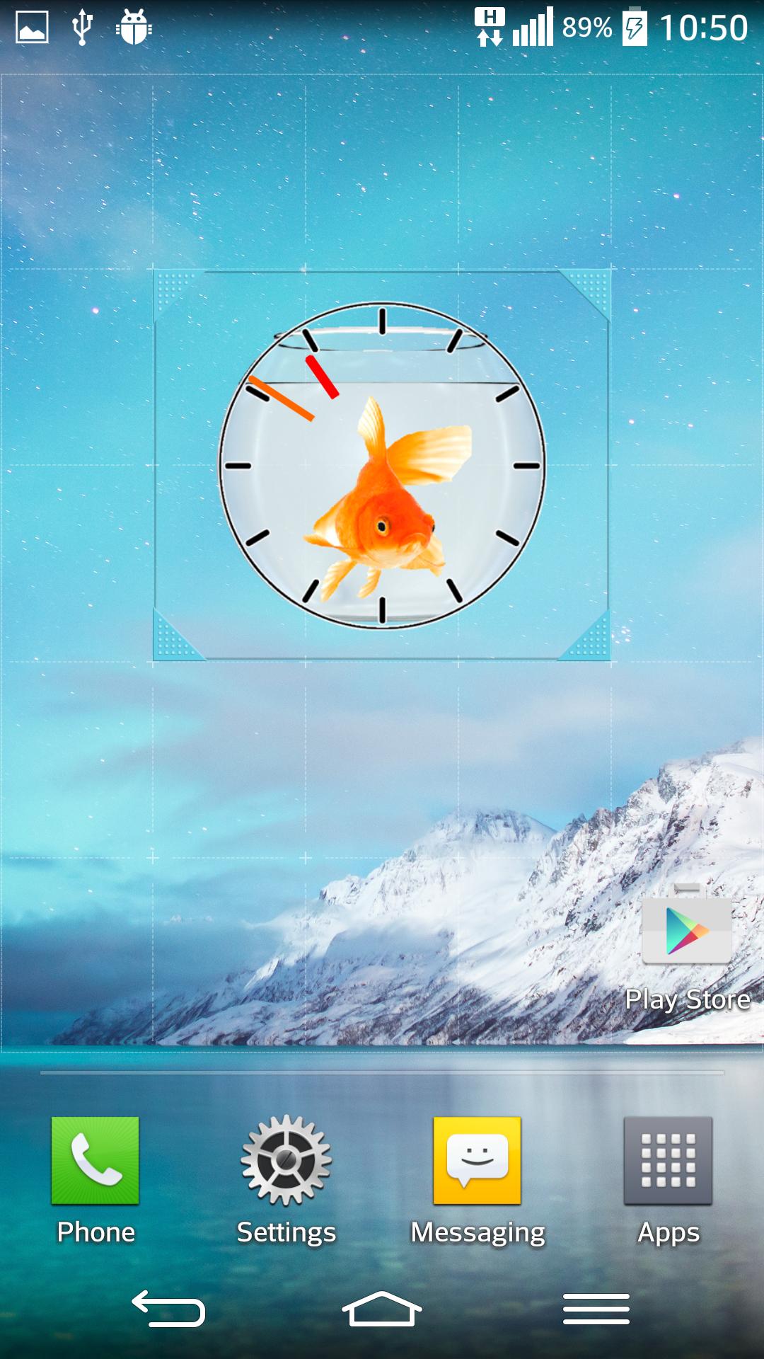 Aquarium Widget
