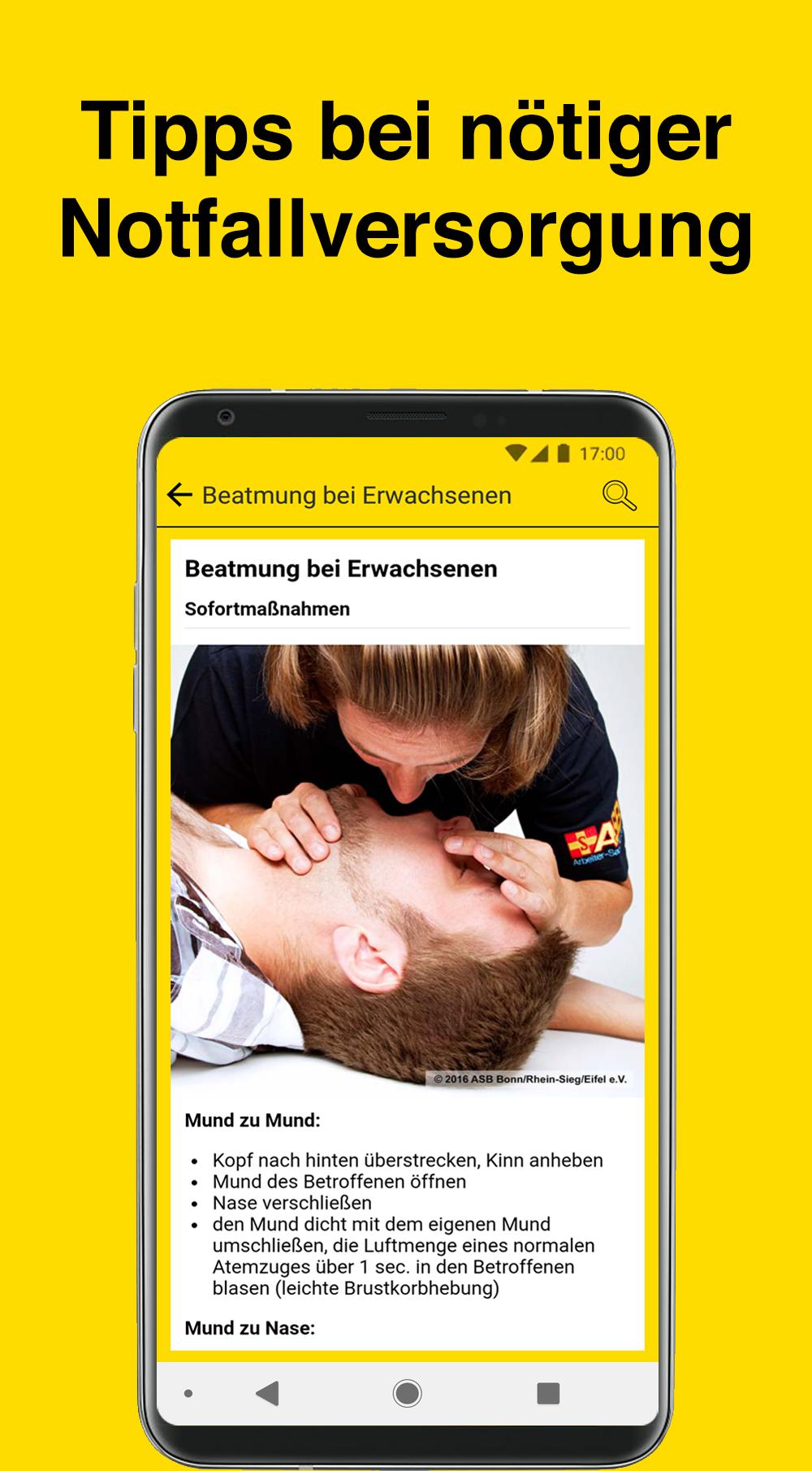 Gelbe Seiten Notfall-App