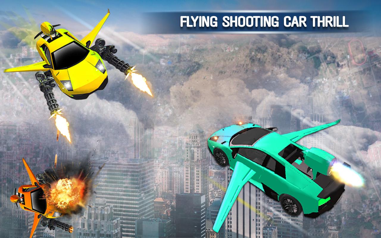 Smashy Flying Car Shooting