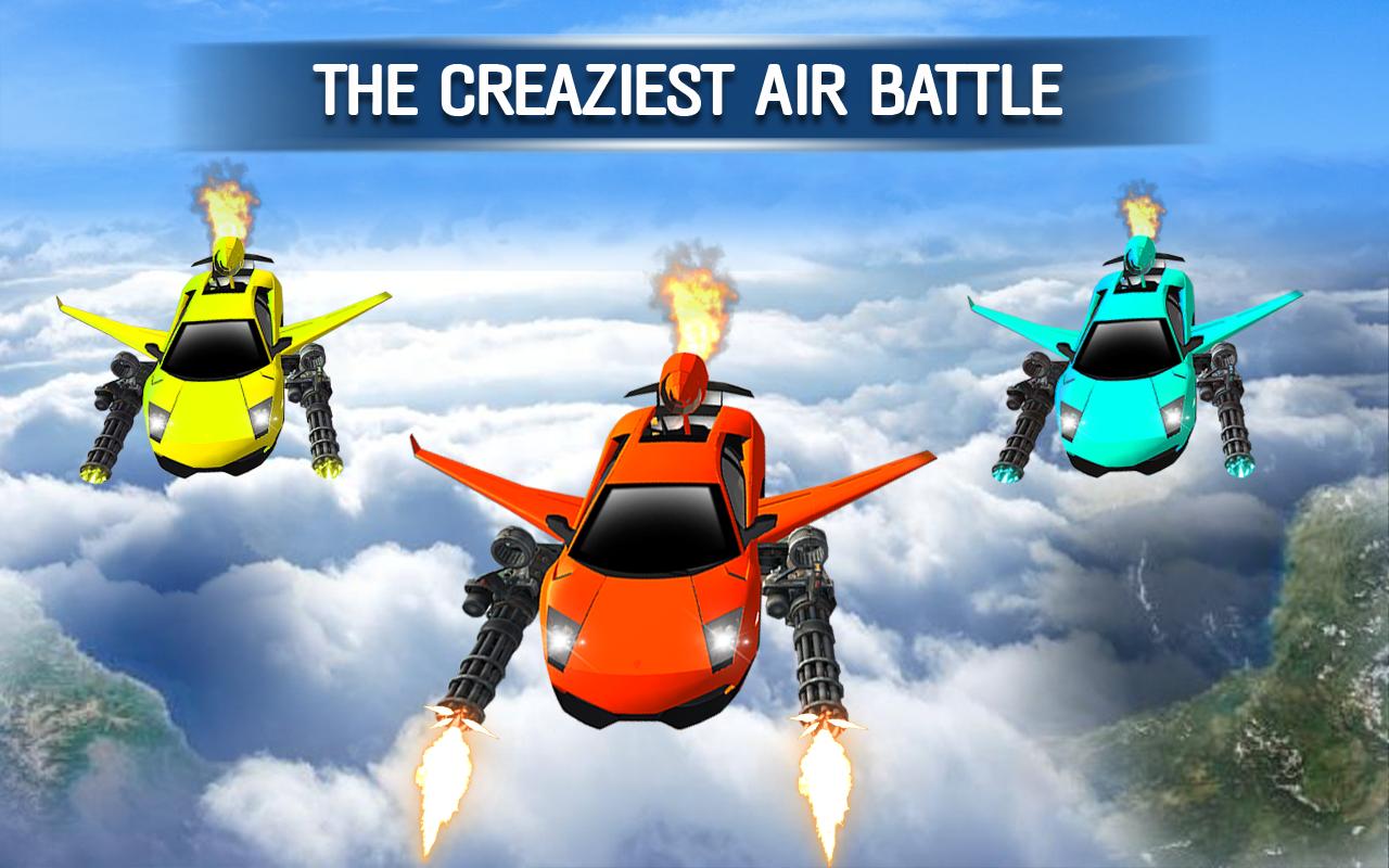 Smashy Flying Car Shooting