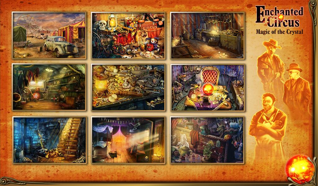 Hidden Object Enchanted Circus