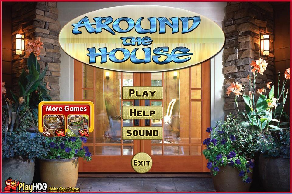 Challenge #24 Around the House Hidden Object Games