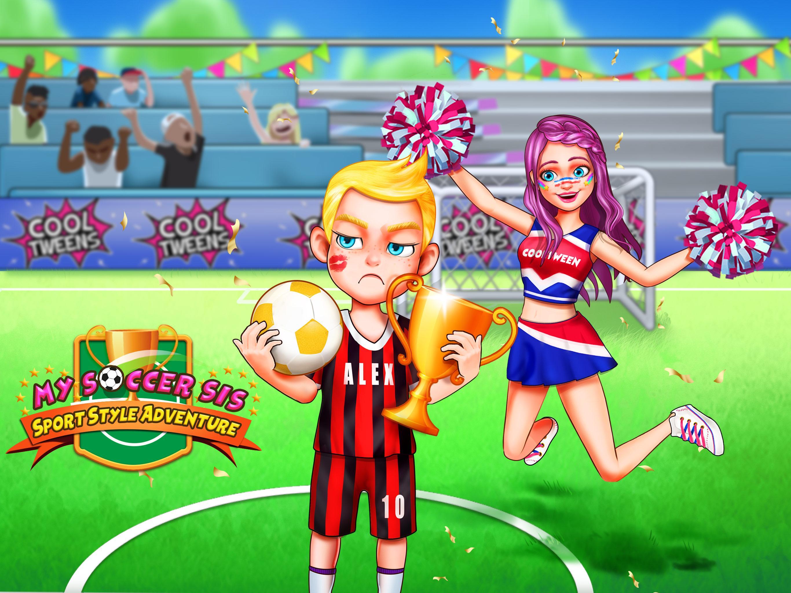 Soccer Day with Sister - Play Sports