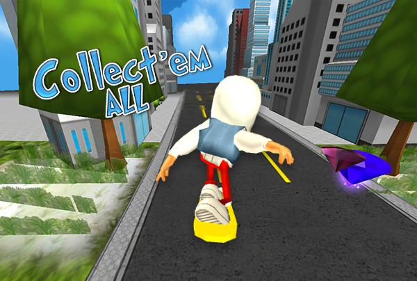 3D Skater Fly : Subway Rush