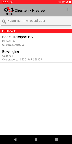 G4S installateur app