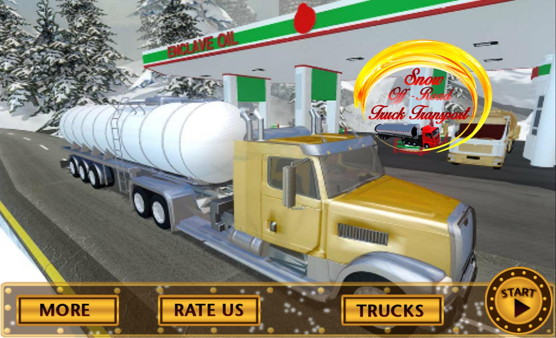 Snow Offroad Truck Transport