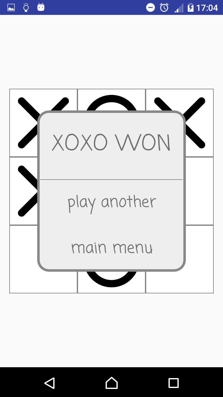 Tic Tac Toe (with XOXO)