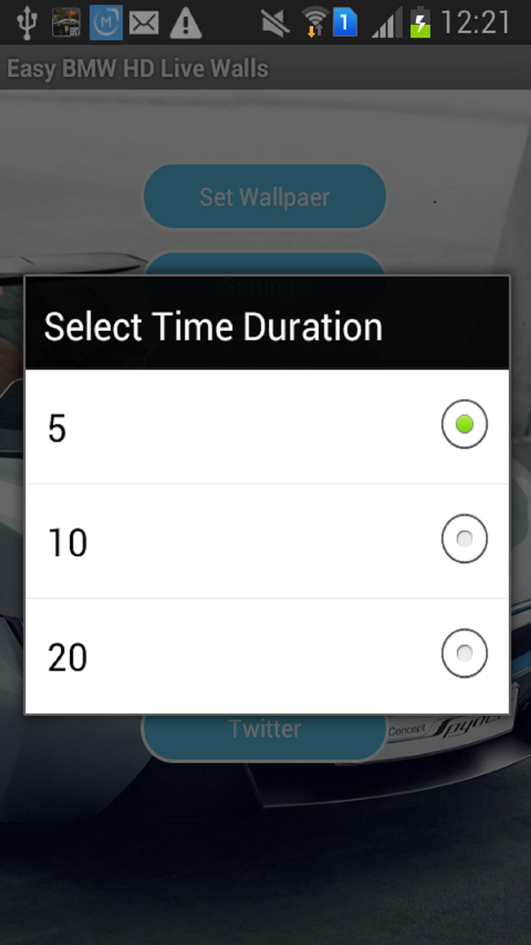 HD Live Wallpapers of BMW Cars