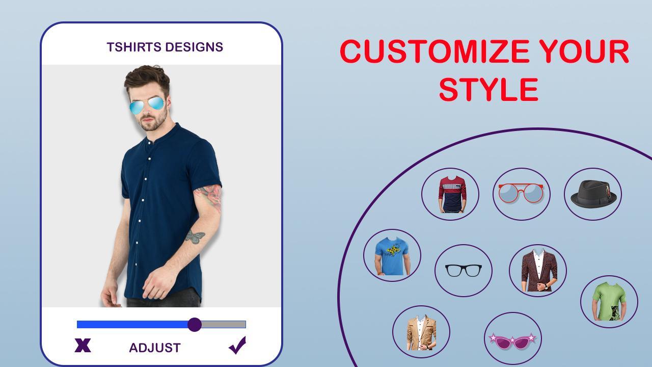 Men Suit-Beard Photo Editor: Hair Style 2019